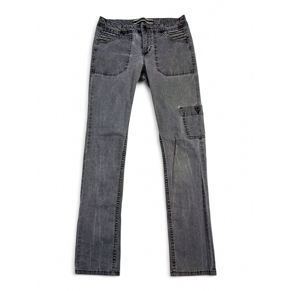 Daughters of Liberation Gray Skinny Jeans Size 2 Cargo‎ Pocket